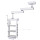 Professional Manual Medical Gas Equipments In Hospital Surgical ICU Operating Room Oxygen Pendant